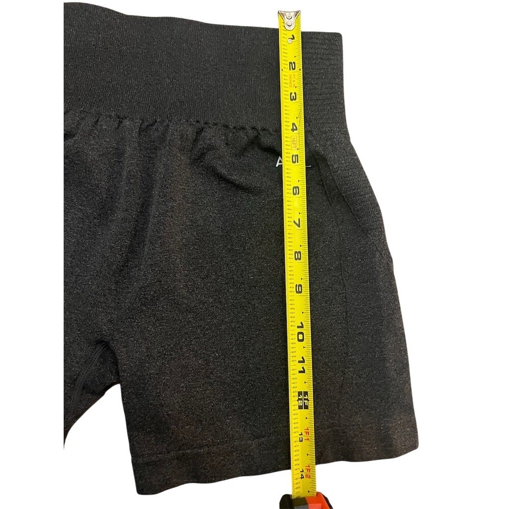 AYBL Biker Shorts Womens‎ S Black Seamless High Waisted Workout Activewear - Picture 6 of 7